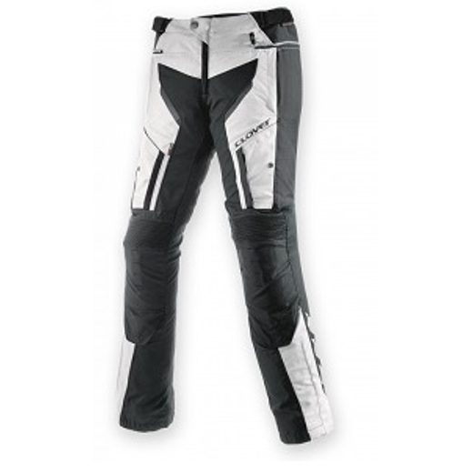 KALHOTY NA MOTORKU CLOVER LIGHT-PRO BLACK/GREY
