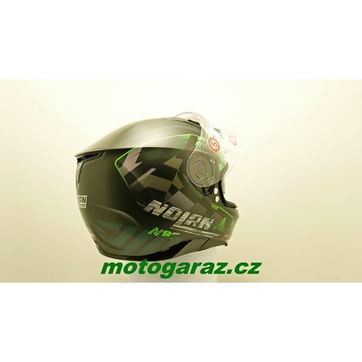 NOLAN N87 VENATOR N-COM FLAT BLACK 92