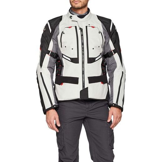 BUNDA NA MOTORKU CLOVER GTS-3 AIRBAG BLACK/GREY