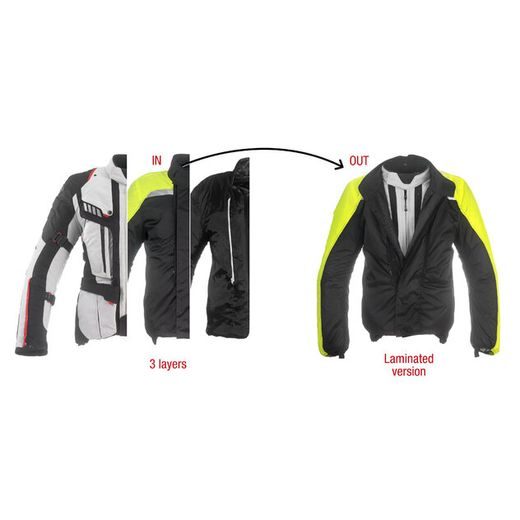 BUNDA NA MOTORKU CLOVER CROSSOVER-3 AIRBAG BLACK