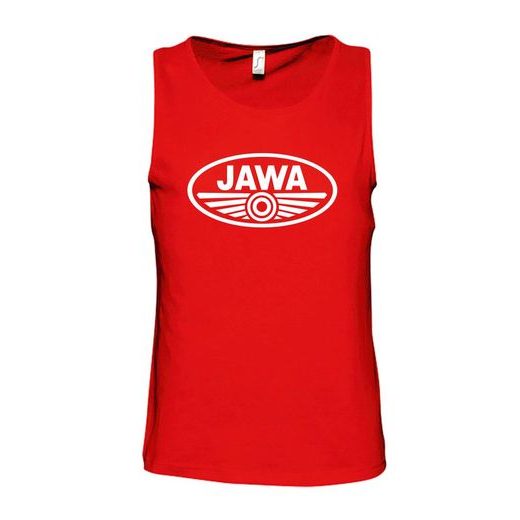 PÁNSKÉ TÍLKO S MOTIVEM JAWA - ČERVENÉ