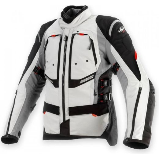 BUNDA NA MOTORKU CLOVER GTS-3 AIRBAG BLACK/GREY