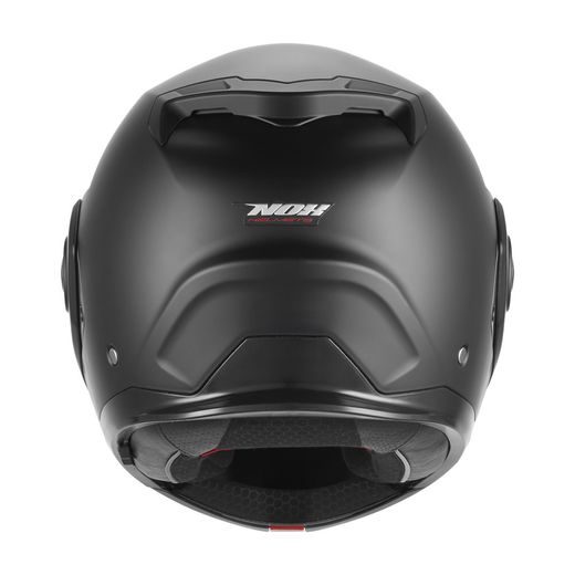 PŘEKLOPNÁ HELMA NA MOTORKU NOX PREMIUM SPINNER ČERNÁ MATNÁ