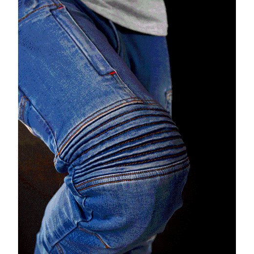 KEVLAROVÉ JEANSY 4SR CLUB SPORT BLUE