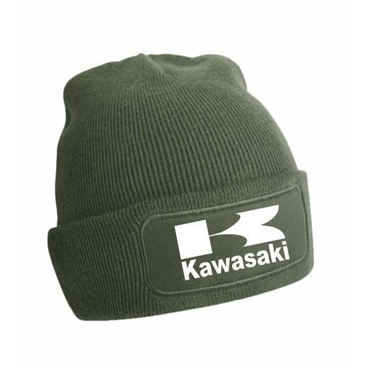 ZIMNÍ ČEPKA S MOTIVEM KAWASAKI