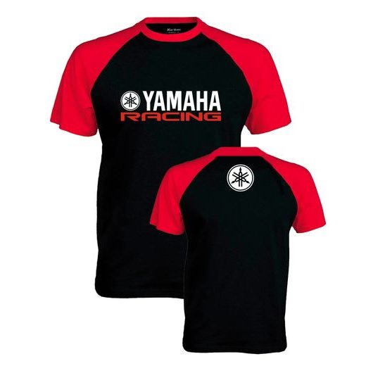 PÁNSKÉ TRIKO S MOTIVEM YAMAHA RACING 1 - ČERVENO/ČERNÉ