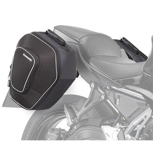 NYLONOVÉ BOČNÍ KUFRY 2X14 LITRŮ PRO KAWASAKI NINJA 650