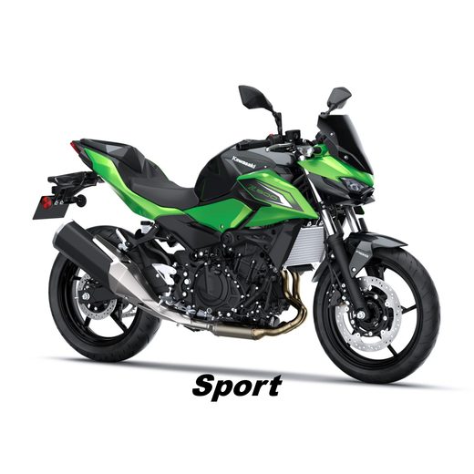 KAWASAKI Z500 CANDY LIME GREEN 2026
