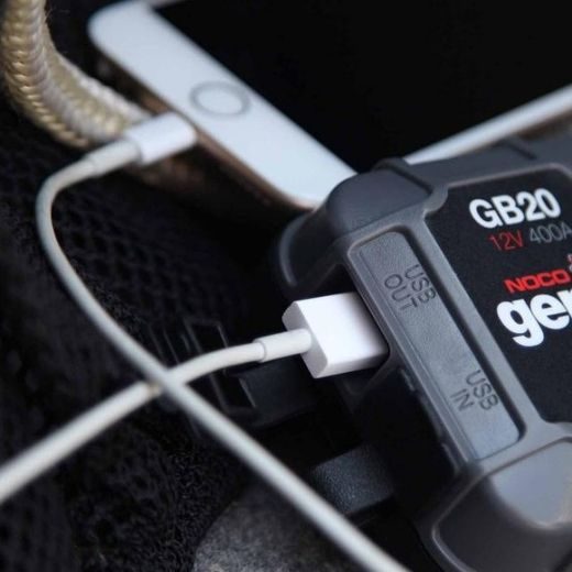 STARTOVACÍ BOX + POWER BANKA, STARTOVACÍ PROUD 500 A, NOCO GENIUS BOOST SPORT GB20 (NOCO USA)