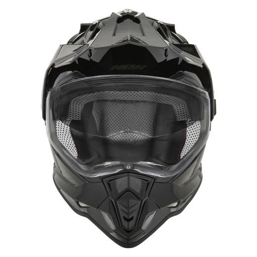 ENDURO HELMA DUAL NOX N312 ČERNÁ LESKLÁ