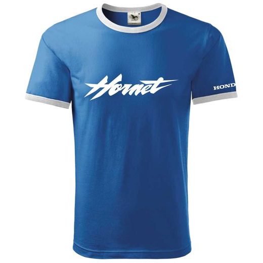 PÁNSKÉ TRIKO S MOTIVEM HONDA HORNET 3 - MODRÉ