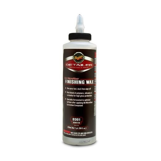 MEGUIARS DA MICROFIBER FINISHING WAX - DOKONČOVACÍ VOSK 473 ML
