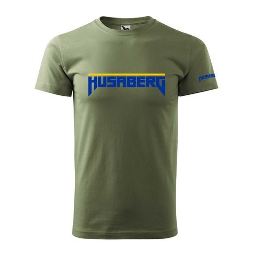 PÁNSKÉ TRIKO S MOTIVEM HUSABERG 3 - KHAKI