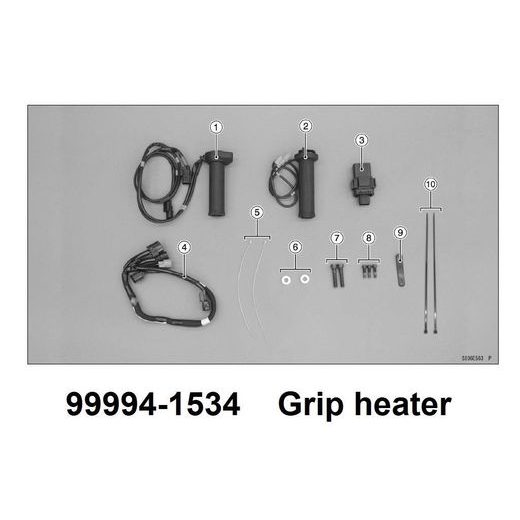 VYHŘÍVANÉ RUKOJETI (GRIPY) PRO KAWASAKI Z H2