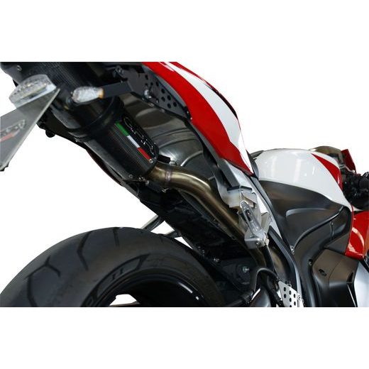KONCOVKA VÝFUKU SLIP-ON GPR TIBURON H.125.TIBTO BROUŠENÝ TITAN PRO HONDA CBR 600 RR 2005-2006