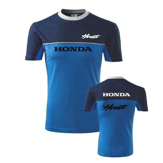 PÁNSKÉ TRIKO S MOTIVEM HONDA HORNET 1 - MODRÉ