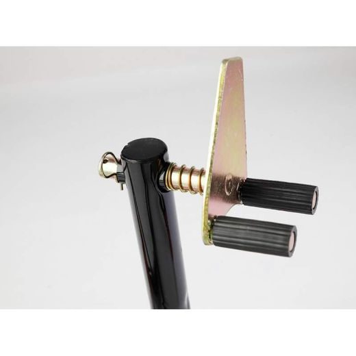 SADA 2 MOTOCYKLOVÝCH STOJANŮ BIKETEC PŘEDNÍ A ZADNÍ TYP-L