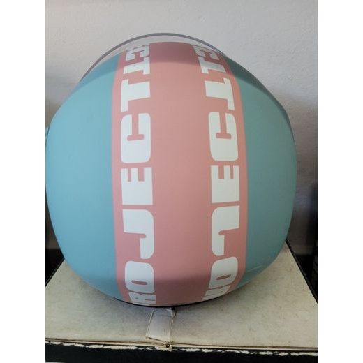 JET HELMA PROJECT FLASH BLUE/PINK - BEZ PLEXI