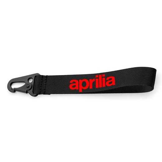 KLÍČENKA S MOTIVEM APRILIA - ČERNÁ