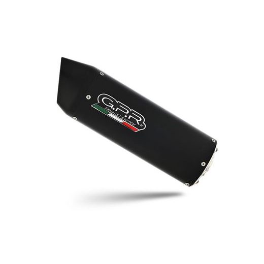 KONCOVKA VÝFUKU SLIP-ON GPR FURORE EVO4 NERO S.192.A2.FNE4 MATNÁ ČERNÁ ZAHRNUJE SPOJOVACÍ SVOD A ODNÍMATELNÝ DB KILLER PRO SUZUKI GSX-S 950 2015-2016