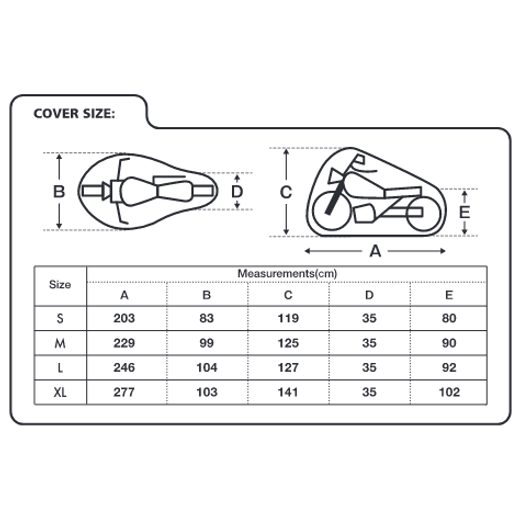 PLACHTA NA MOTORKU OXFORD AQUATEX OUTDOOR