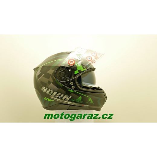 NOLAN N87 VENATOR N-COM FLAT BLACK 92