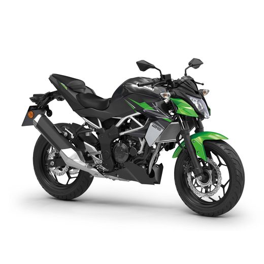 KAWASAKI Z125 CANDY LIME GREEN 2024