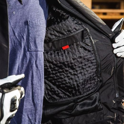 DÁMSKÁ BUNDA NA MOTORKU IXS PACORA-ST X55045 ČERNO-ŠEDÁ