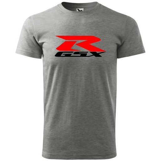 PÁNSKÉ TRIKO S MOTIVEM SUZUKI GSXR 2 - ŠEDÉ