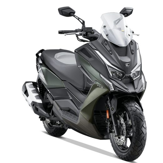 KYMCO DT X360 350I ABS TMAVĚ ZELENÁ / ČERNÁ