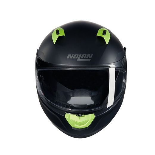 NOLAN N60-6 CLASSICO NOBILE NERO/VERDE IMPULSO MATTE FINISH