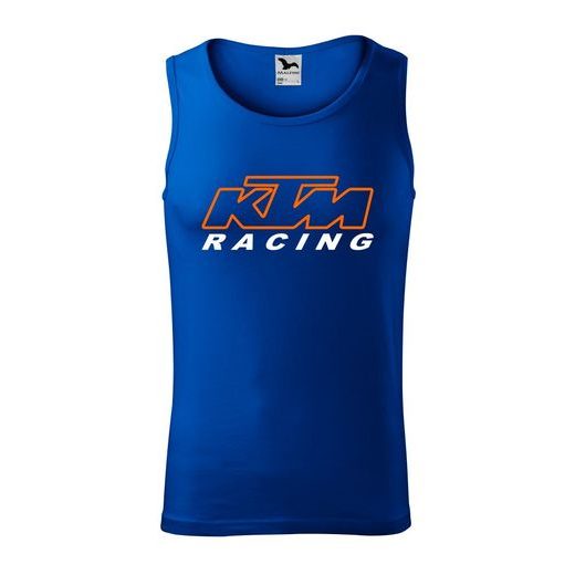 PÁNSKÉ TÍLKO S MOTIVEM KTM RACING 1 - KRÁLOVSKY MODRÉ