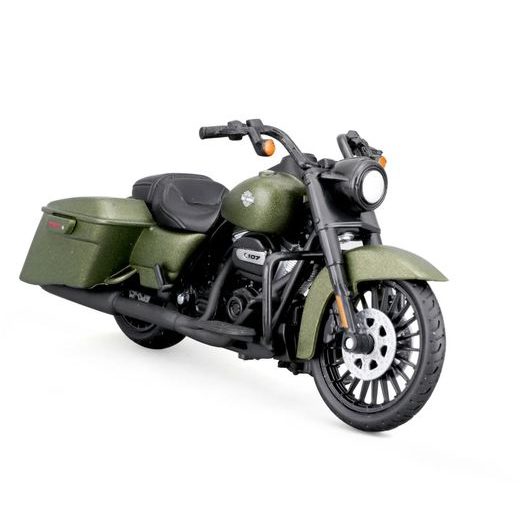 MAISTO - HD - MOTOCYKL - 2022 ROAD KING SPECIAL, ZELENÁ, 1:18