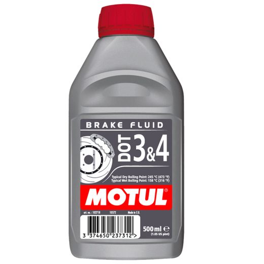 MOTUL DOT 3 & 4 BRAKE FLUID