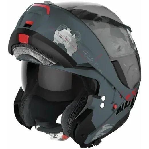 NOLAN N100-6 LEGEND CHECA SLATE GREY N-COM 30