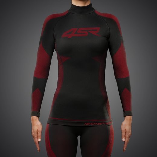 4SR DÁMSKÉ FUNKČNÍ TRIKO LADIES SEAMLESS SHIRT RED