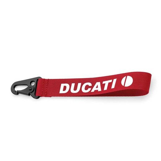 KLÍČENKA S MOTIVEM DUCATI 1 - ČERVENÁ