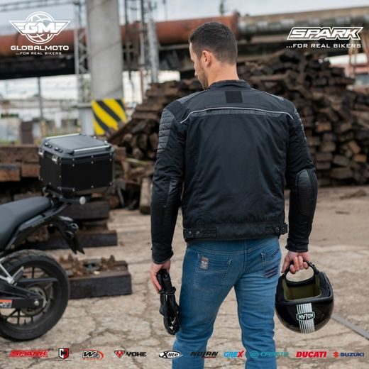 PÁNSKÁ TEXTILNÍ MOTO BUNDA SPARK CONNEL