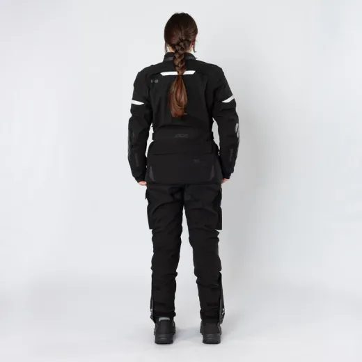 DÁMSKÁ BUNDA S LAMINOVANOU MEMBRÁNOU IXS VENTURE-STX 1.0 X2-011605 ČERNÝ