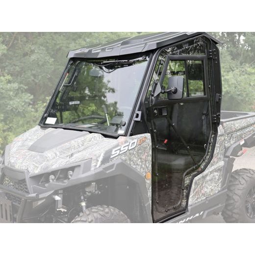 KABINA BEZ STŘECHY VČETNĚ TOPENÍ PRO LINHAI UTV 550 T-BOSS EPS (MOŽNÉ POUŽÍT ORIGINÁL STŘECHU)