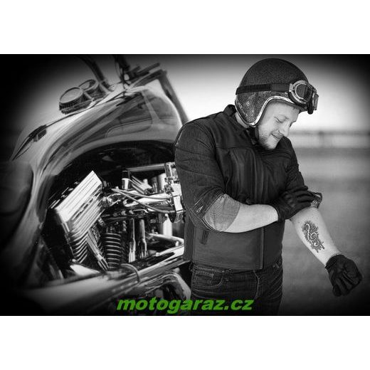 AIRBAGOVÁ KOŽENÁ VESTA HELITE CHOPPER CUSTOM