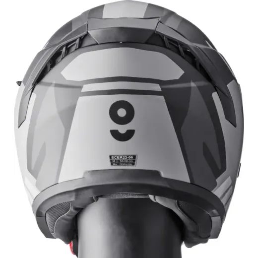 OTEVŘENÁ HELMA GMS VECTUS ZG11601 ČERNO-ŠEDÁ