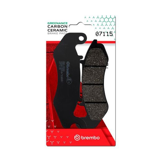 BRZDOVÉ DESTIČKY BREMBO 07115 BRZDOVÉ DESTIČKY PRO SKÚTRY CC