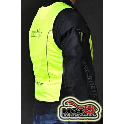 REFLEXNÍ VESTA NA MOTORKU NERVE UNION STAR
