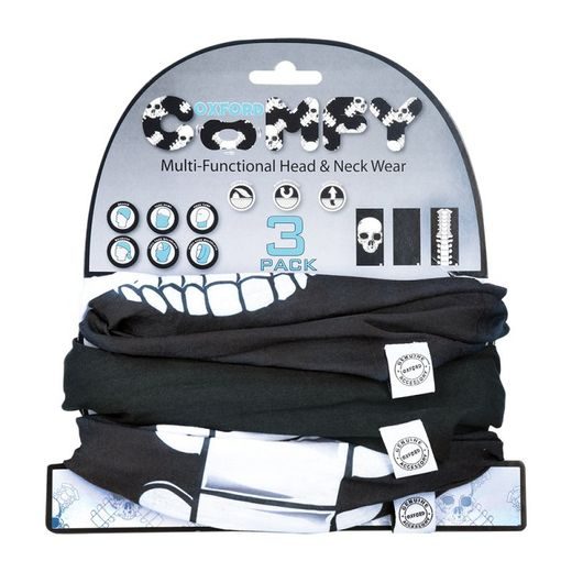 SADA MULTIFUNKČNÍCH ŠÁTKŮ OXFORD COMFY SKELETON ŠÁTEK NW105