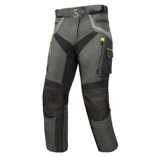 DÁMSKÉ TEXTILNÍ MOTO KALHOTY SPARK NEVADA LADY - FLUO