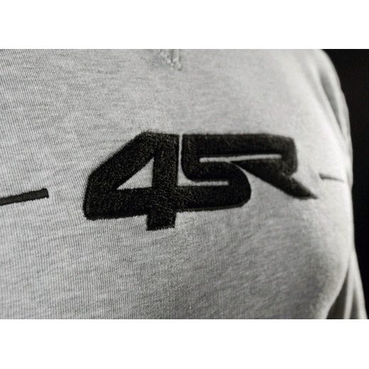 PÁNSKÁ MIKINA 4SR LOGO GREY/BLACK