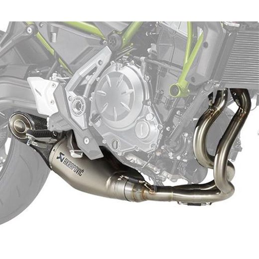 KOMPLETNÍ VÝFUKOVÝ SYSTÉM AKRAPOVIČ PRO KAWASAKI 650 EURO 5+