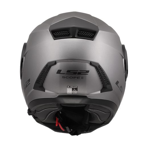 LS2 FF902 SCOPE II SOLID MATT TITANIUM-06