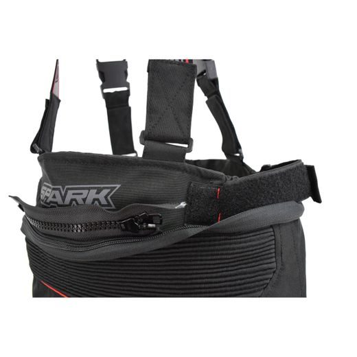 PÁNSKÉ TEXTILNÍ MOTO KALHOTY SPARK AVENGER EVO BLACK